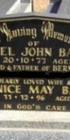 Lionel John Batey.  1915-1977.  Bernice May (Ford) Batey. 1916-1996.