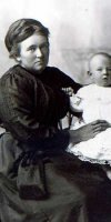 Mary Florence (James) Ford & Unknown Child