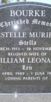 Estelle (Stella) Muriel (Ford) Bourke. 1913-1994.  William Leonard Bourke. 1909-1995 ~ Centennial Park, Pasadena. Adelaide
