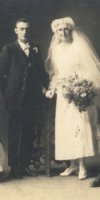  Violet Vera Olive Ford &  Harold  Blackwood Williamson Wedding 1920 Shepparton,Victoria